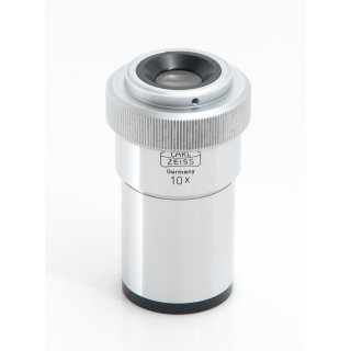 Carl Zeiss focusable measuring eyepiece 10X with reticle