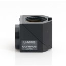 Olympus microscope fluorescence filter cube U-MWB