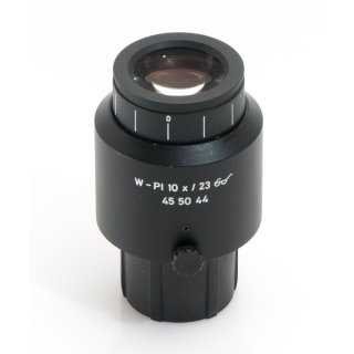 Zeiss microscope eyepiece W-Pl 10x/23 glasses focusable 455044