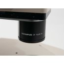 Olympus SZH Stereomikroskop mit Durchlichtstativ und Fototubus