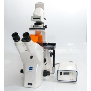 Zeiss inverses Mikroskop Axiovert 200 mit Phasenkontrast und Fluoreszenz