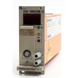 Schenck Vibrocontrol 2000 Case Vibration Schwingungsüberwachung