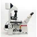 Leica inverses Mikroskop DM IRBE mit motorisiertem Fokustrieb und Objektivrevolver