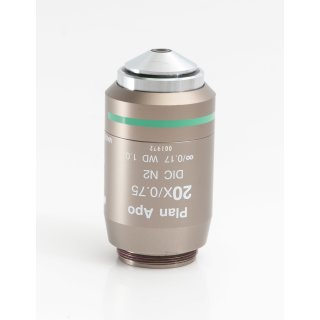 Nikon Mikroskop Objektiv Plan Apo 20x/0.75 DIC N2 OFN25 WD 1.0