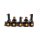 Qioptiq Spindler & Hoyer Linos Dreikantschiene 35cm mit 5 Reitern