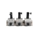 Qioptiq Spindler & Hoyer Linos Dreikantschiene 25cm mit 6 Reitern