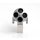 Qioptiq Spindler & Hoyer Linos Mikroskop Objektivrevolver 4x mit Fokussiereinheit