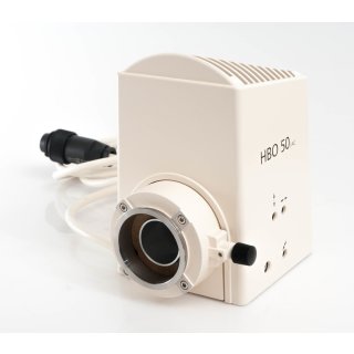 Zeiss Mikroskop Lampengehäuse HBO 50 inkl. Lampenfassung 447220
