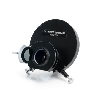 Olympus Mikroskop NIC – Phasenkontrast Kondensor LWDNC 0,55 mit Polarisator