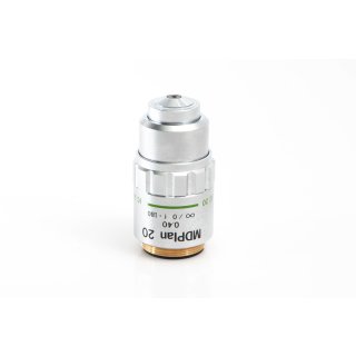 Olympus Mikroskop Objektiv MDPlan 20x/0.40 ∞/0 f=180