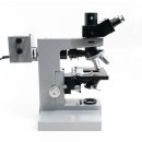 Leitz Metaluxx reflected light microscope with phototube