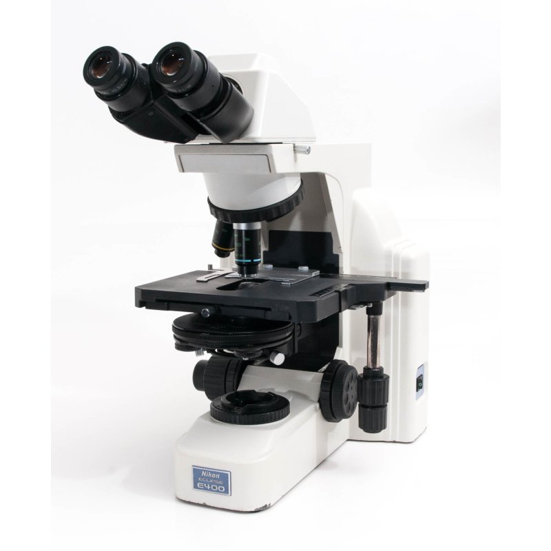 Nikon Eclipse E400 transmitted light microscope I good condition! I w ...