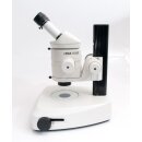 Leica MZ12 stereomicroscope with transmitted light unit and cold light source