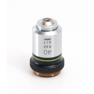 Olympus 40x/0.65 microscope lens