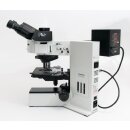 Olympus BX60M Auflicht Materialmikroskop mit 10x 20x 50x Objektiv & Fototubus