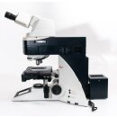 Leica DM5000B Durchlichtmikroskop mit Fototubus 5x & 10x Objektiv und Steuerung