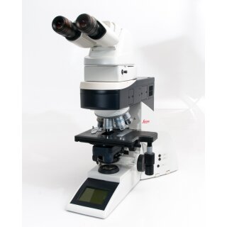 Leica DM4000B Durchlichtmikroskop mit Ergotubus Fototubus und premium Objektiven