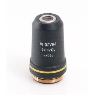 Leica Mikroskop Objektiv Achro 10x/0.20 Phaco 1a 518132