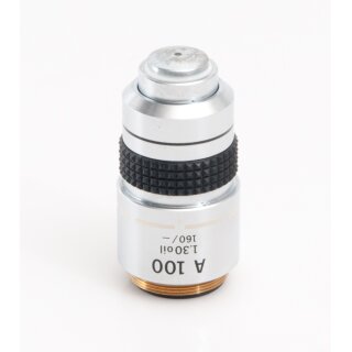 Olympus Mikroskop Objektiv A 100x/1.30 Oil 160/-