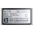 IKA Labortechnik Dispergiergerät T 25 Dispergierer Homogenisierer