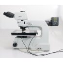 Olympus MX50 BF DF Auflichtmikroskop mit Ergotubus Messtisch 10x 20x Objektiv