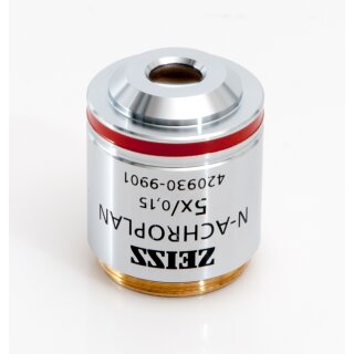 Zeiss Mikroskop Objektiv N-Achroplan 5x/0,15 420930-9901
