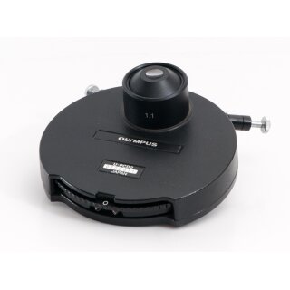 Olympus Phasenkontrastkondensor U-PCD2 mit Ph1 Ph2 Ph3 und Dunkelfeldblende