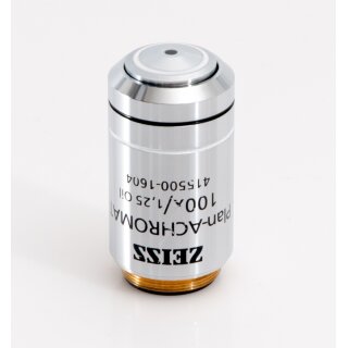 Zeiss Mikroskop Objektiv Plan-Achromat 100x/1,25 Oil 415500-1604