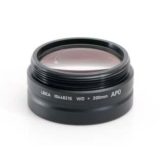 Leica Mikroskop Objektiv APO 10448216 WD=200 für OP-Mikroskop M620