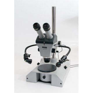 Zeiss Stemi SR Auflicht-Stereomikroskop mit LED-Beleuchtung Kalt- und Warmweiß