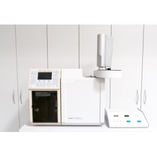 Varian CP-3800 Gaschromatograph mit Autosampler CP-8400 und Hydrogen Safety System