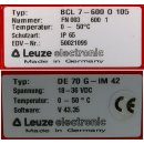 Leuze BCL7-600 und DE70G Barcodeleser mit Steuergerät