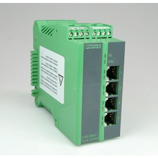 Phoenix Contact FL Hub 10Base-T Modular Ethernet Hub With Four P
