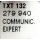 AEG TXT 132 279940 Communic. Expert Rev.05 TXT132  #2209