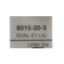 Telco Systems 6015-20-3 Dual E1 LIU
