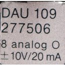 AEG Modicon DAU 109 6061-042.277506 8 analoge Ausg&auml;nge DAU109