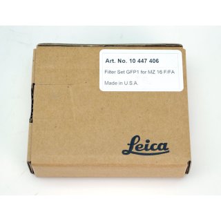 Leica Filter Set GFP1 f&uuml;r MZ16F/FA 10447406
