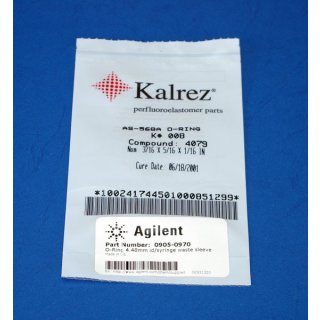Agilent 0905-0970  O-Ring 4.48mm id/syringe waste sleeve