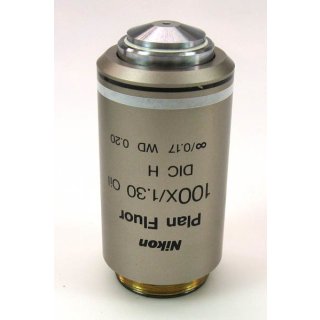 Nikon CFI Plan Fluor 100x/1,30 Oil DIC H Objektiv