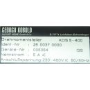Georgii Kobold KDS 5-400 Wechselstromsteller #4522