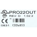 Honeywell PRO22OUT Output Module PRO-2200 REV: D