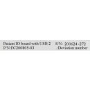 GE Vivid 7 Patient IO board mit USB 2 FC200805-03
