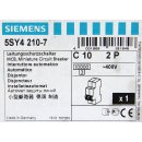 Siemens 5SY4 210-7 Leitungsschutzschalter Sicherung 5SY4210-7