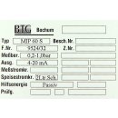 BTG Bochum MIP 60 S Druckschalter MIP60S